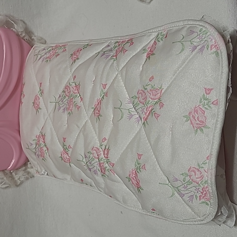 Barbie Doll Year 1987 Barbie Sweet Roses Ribbons & Roses Bed #5620 - Picture 5 of 16